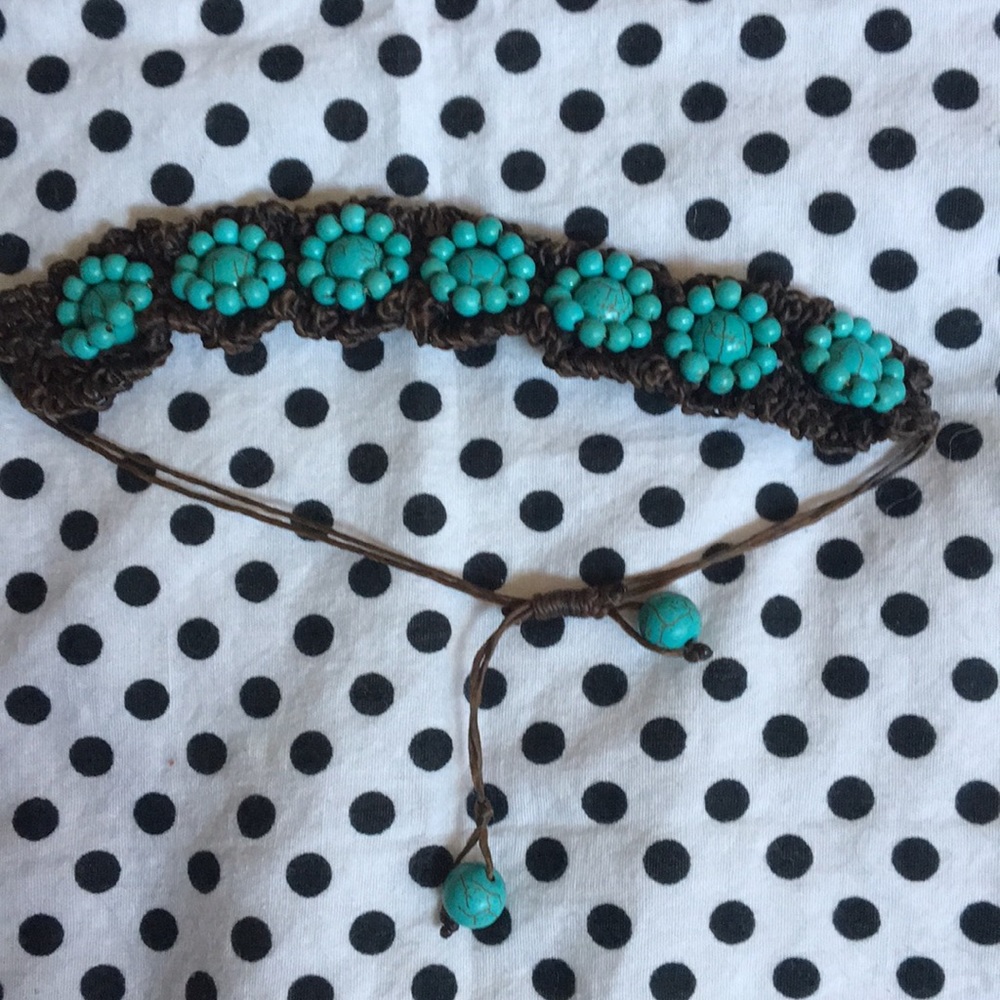 Bohemian woven bracelet